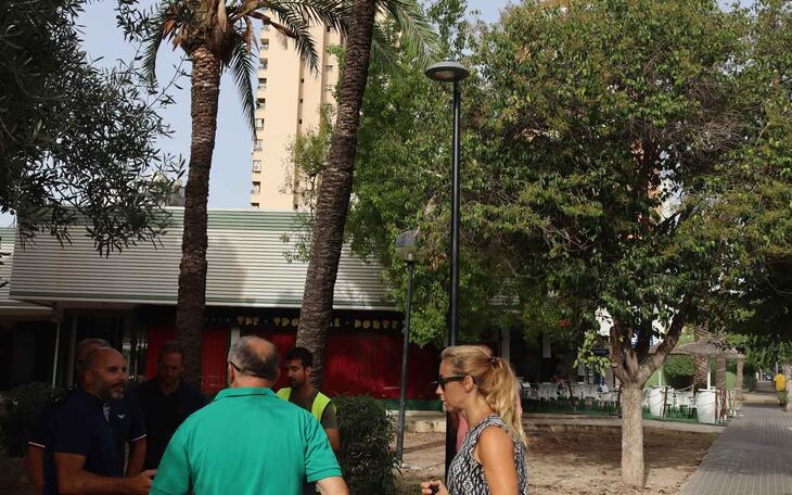 Calle Murcia en Benidorm