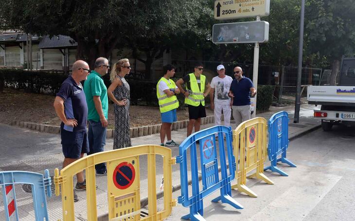 Benidorm mejora la accesibilidad peatonal en la calle Murcia  