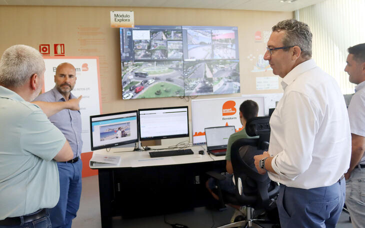 La entrada de vehículos a Benidorm creció en julio un 15% con respecto a 2019, antes de la pandemia