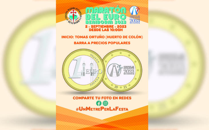 La Comissió de Festes Majors Patronals celebra este sábado su tradicional ‘Maratón del Euro’