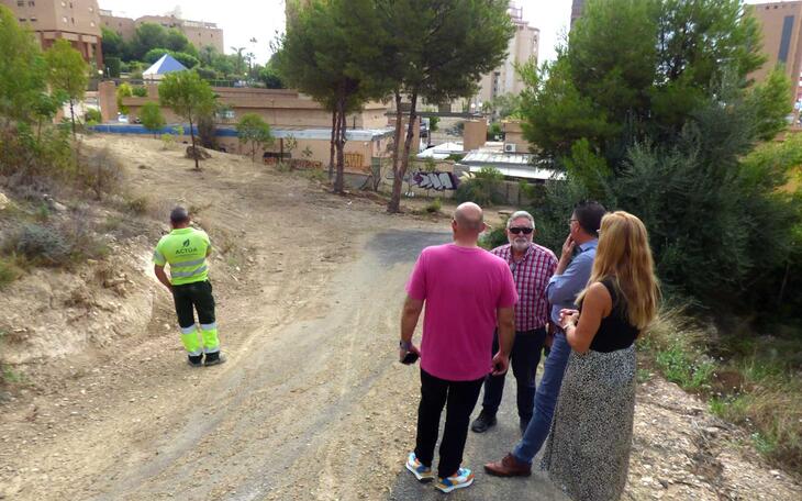 Benidorm creará una nueva zona recreativa de 3.000 metros cuadrados en la unión de las avenidas Marina Alta y Baixa  