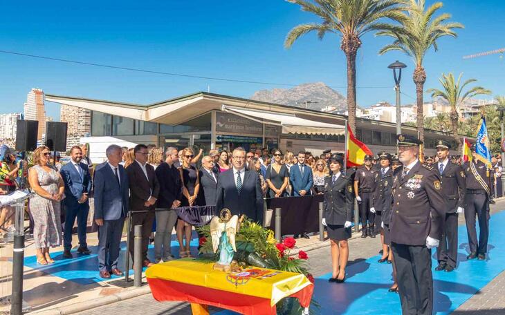 Benidorm celebra con un solemne acto el Día de la Policía Nacional