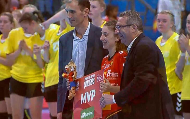 España vence a Lituania.