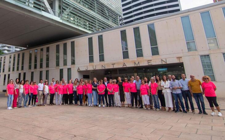 Benidorm se suma a Anémona en la lucha contra el cáncer de mama