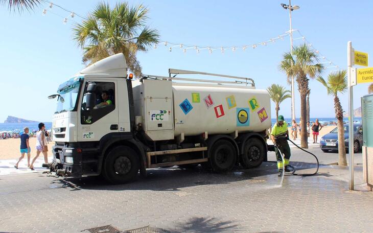 Limpieza Viaria en Benidorm