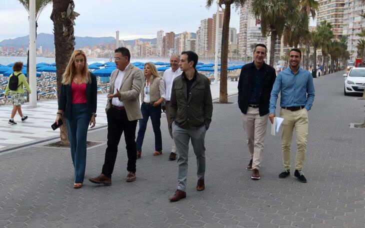 Benidorm sustituirá un tramo de alcantarillado de la avenida Madrid para acabar con los malos olores y los vertidos a la playa 