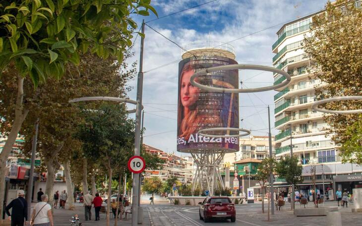 Benidorm felicita a la Princesa Leonor por su mayoría de edad