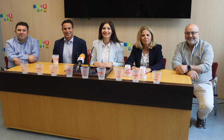 Campaña de fomento del reciclaje durante las FMP
