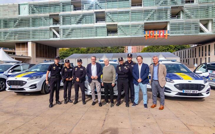 Ocho nuevos coches patrulla para la Policía Local.