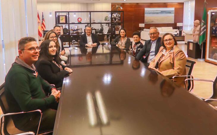 Un momento de la reunión