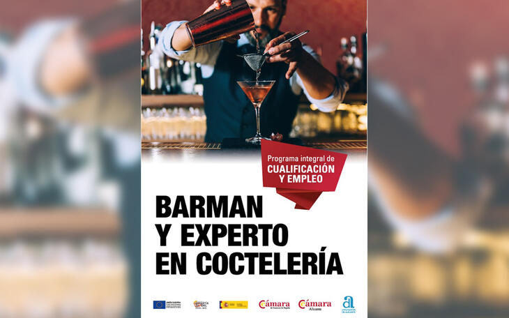 Curso de coctelería y barman de Juventud