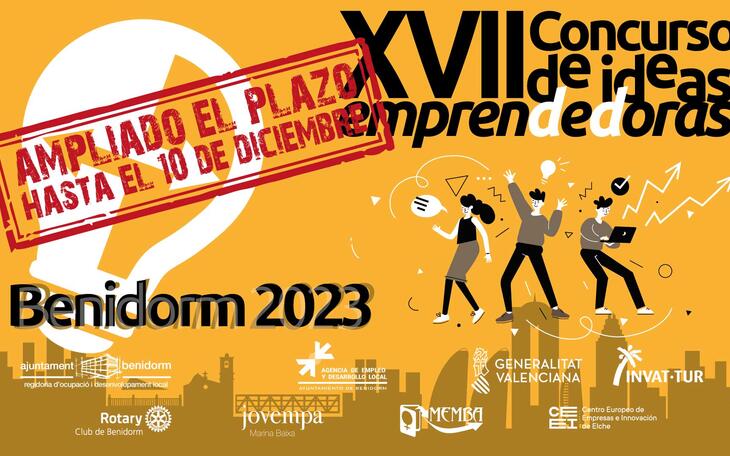 Empleo amplía hasta el 10 de diciembre el plazo para presentar propuestas al Concurso de Ideas Emprendedoras