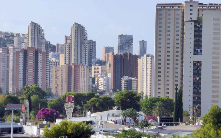 Vista Panorámica de Benidorm.