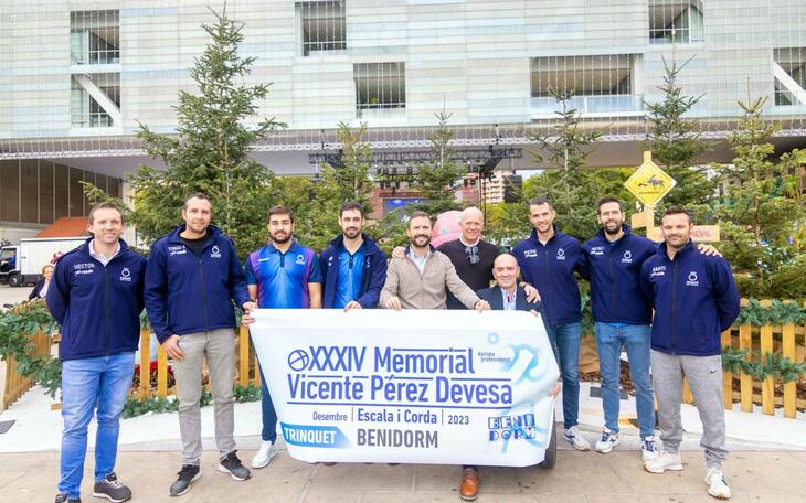 El trinquet Vicente Pérez Devesa acoge el XXXIV ‘Trofeu Nadal de Benidorm’ de Escala i Corda