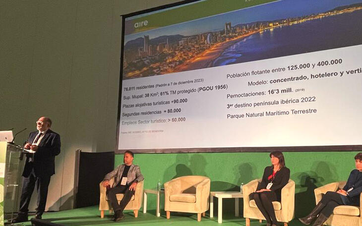 Benidorm expone en el ‘Foro Aire’ su “histórica conciencia ecológica” 