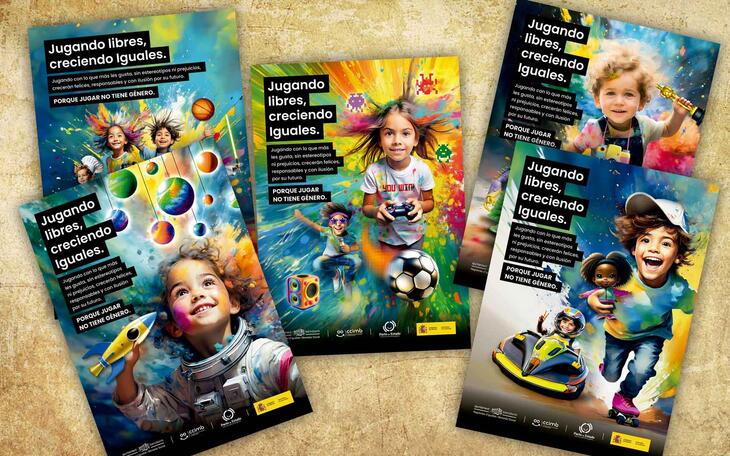 La campaña de Benidorm para promover entre los niños el juego igualitario se extiende a toda la Marina Baixa