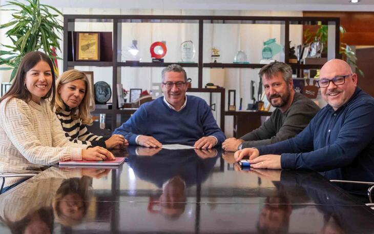 Recepción de Moros y Cristianos en Alcaldía
