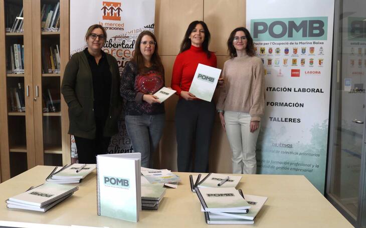 El Pacto por el Empleo de la Marina Baixa, presidido por Benidorm, colabora en un curso de formación de personal de supermercado 