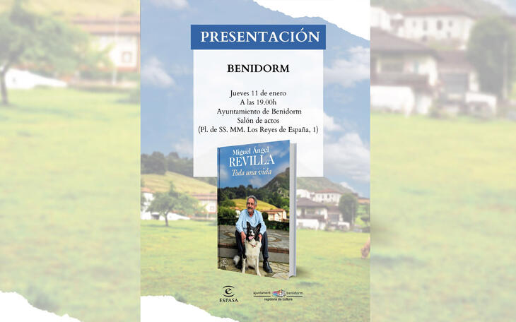 Miguel Ángel Revilla presenta en Benidorm su libro ‘Toda una vida’ 