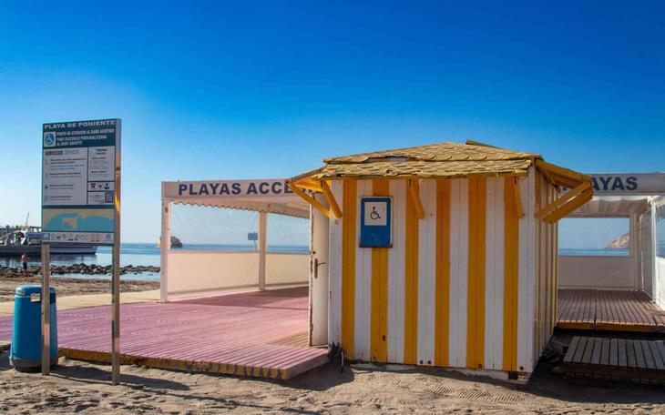 Playas accesibles de Benidorm