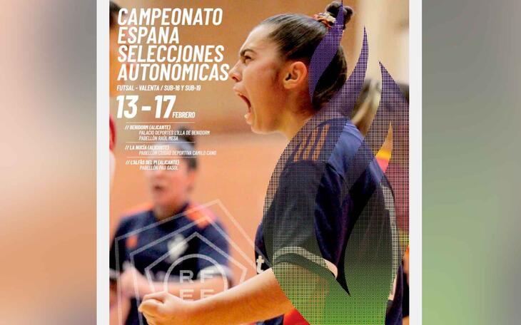 Benidorm será sede principal del Campeonato Nacional de selecciones autonómicas femeninas sub-16 y sub-19 de fútbol sala