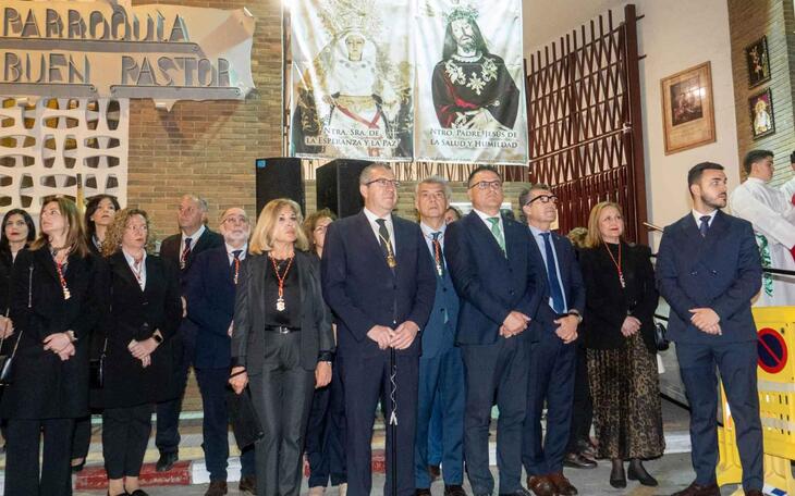 El Domingo de Ramos concluye en Benidorm con la procesión de la Cofradía de Nuestra Señora de la Esperanza y la Paz 