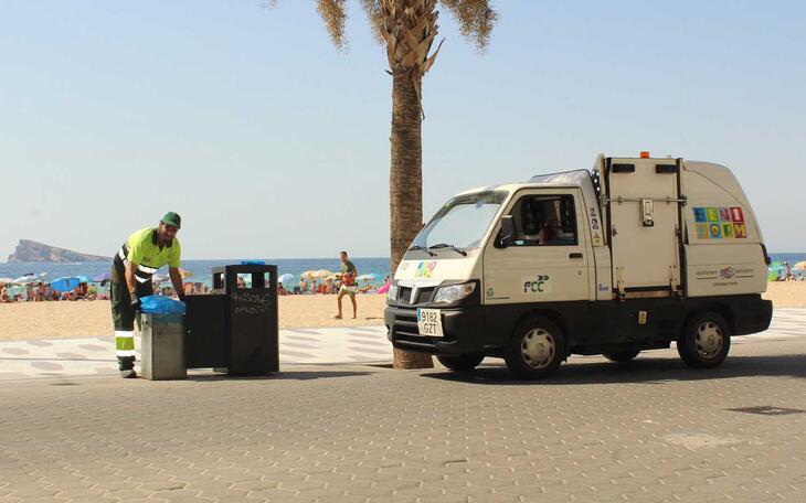 Refuerzo del dispositivo de Limpieza Viaria en Semana Santa
