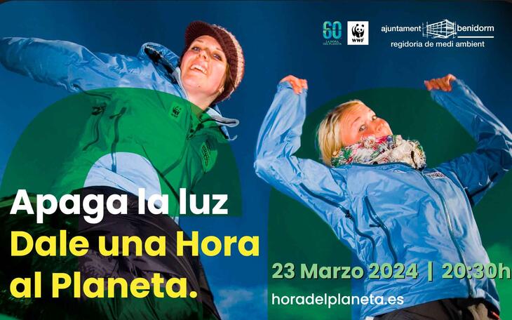 Benidorm apaga este sábado algunos de sus espacios más emblemáticos para apoyar, un año más, ‘La Hora del Planeta’