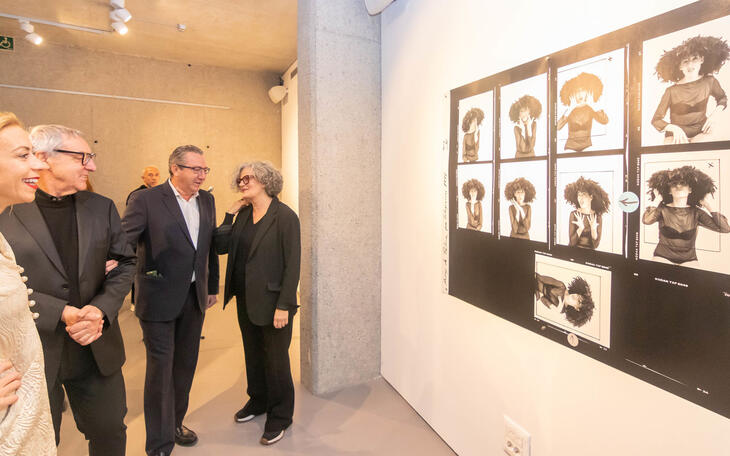 Más de 7.000 personas han visitado la ‘Orografía del camino’ de Outumuro, que se despide hoy del Museu Boca del Calvari
