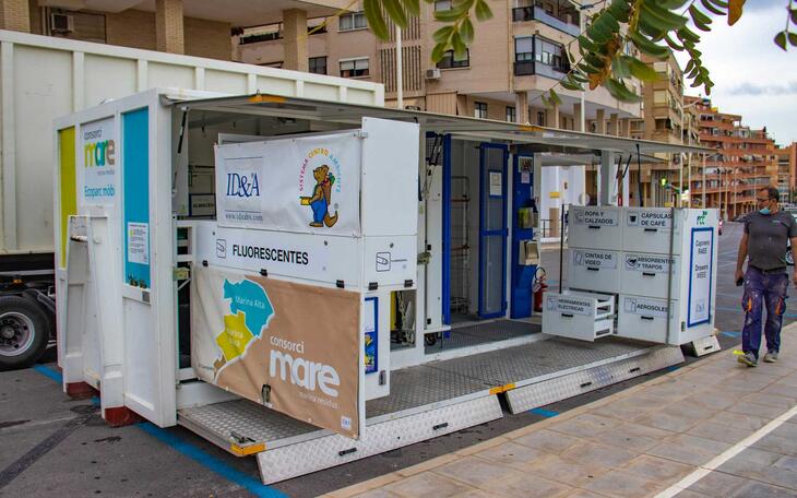 El ecoparque móvil del Consorci Mare llega a Benidorm los días 18 y 25 de abril