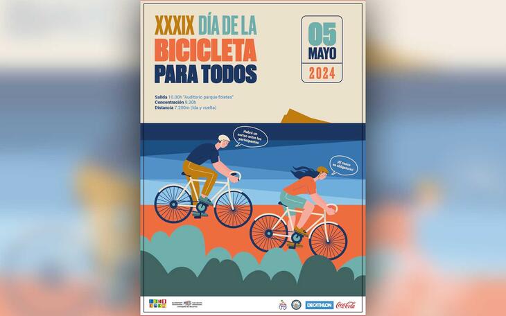 Benidorm celebra el próximo domingo, 5 de mayo, la 39ª edición del ‘Día de la Bici’