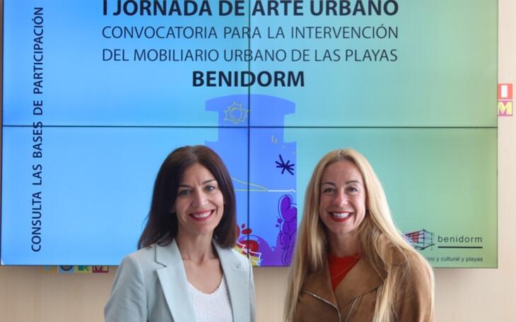 Ana Pellicer y Mónica Gómez, concejales del partido popular de Benidorm