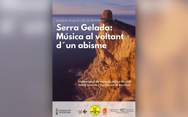 La Societat Musical L’Illa de Benidorm ofrece un concierto monográfico sobre la Serra Gelada