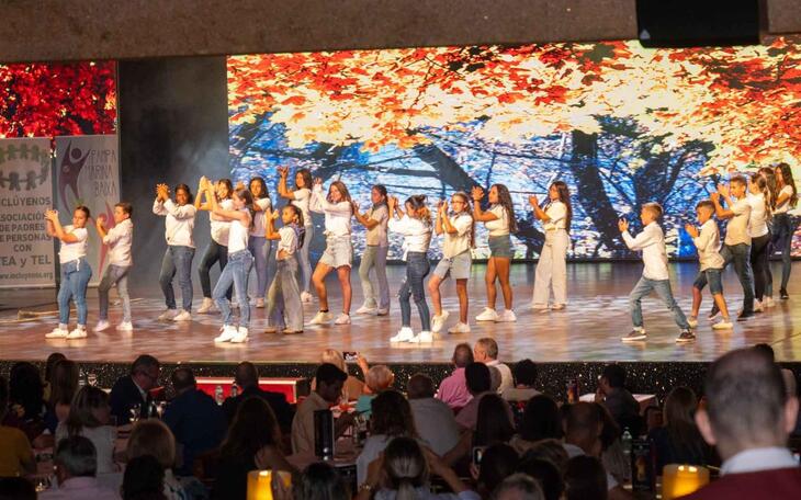 Una de las actuaciones del Festival Escolar.