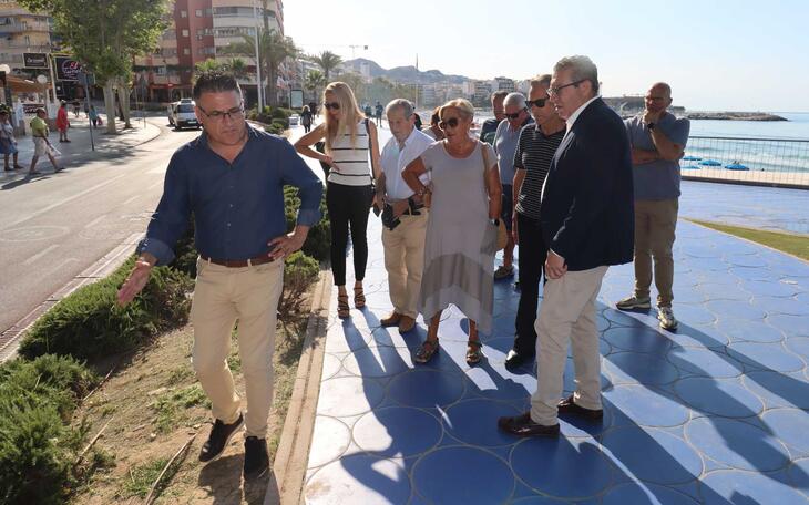 Benidorm invertirá 48.000 euros en la renovación de la jardinería del Paseo de Poniente 