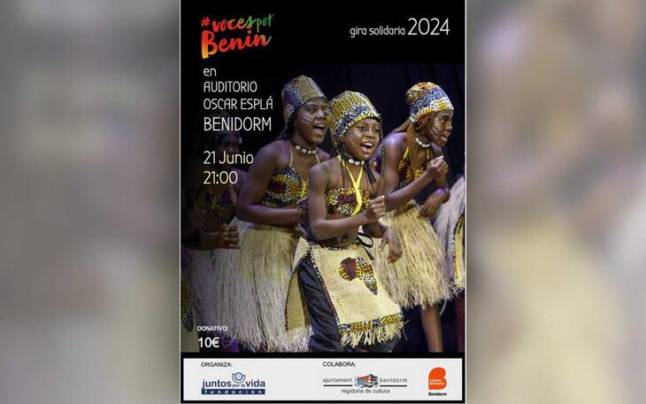 El coro ‘Voces por Benin’ llega a Benidorm en defensa de los derechos de la infancia 