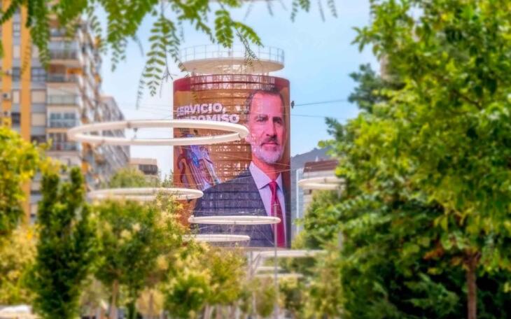 Benidorm felicita a Felipe VI por sus diez años de reinado