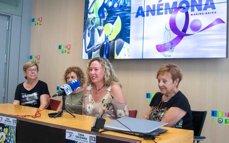 Anémona celebra el próximo 13 de julio su tradicional cena solidaria de verano 