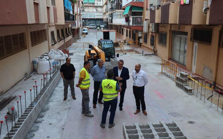 Visita a las obras