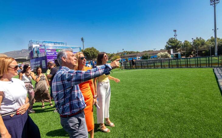 Todo a punto en la Ciudad Deportiva de Benidorm para albergar la quinta edición del Reggaeton Beach Festival  