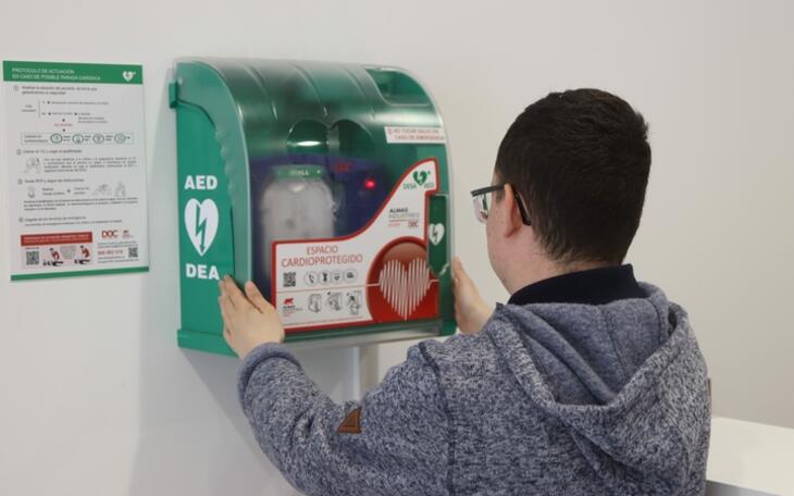El Ayuntamiento incorpora a la web municipal un mapa interactivo con 64 espacios cardioprotegidos