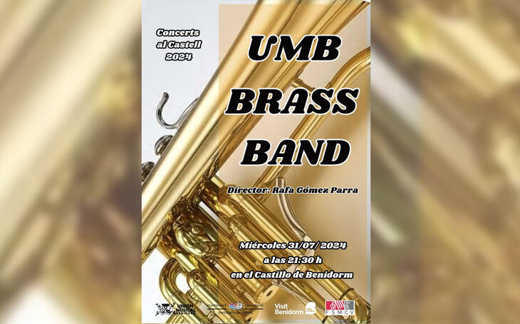 La Brass Band de la Unión Musical cierra este miércoles el ciclo ‘Concerts al Castell’