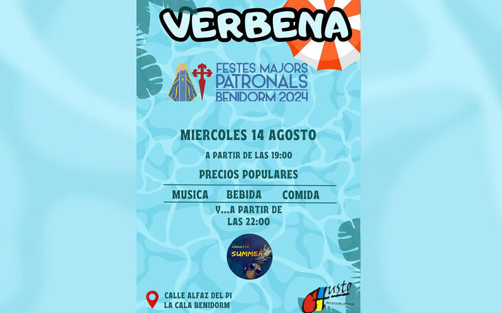 La Comissió de Festes celebra mañana miércoles una verbena en La Cala para recaudar fondos