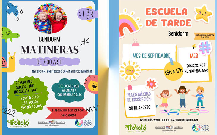 Nueve colegios ofrecen este curso el servicio de ‘Escola Matinera’ para favorecer la conciliación
