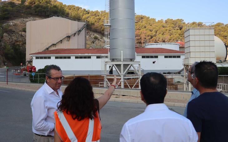 La EDAR de Benidorm mejora la gestión de los lodos de la depuración con un nuevo silo con mayor capacidad de almacenaje