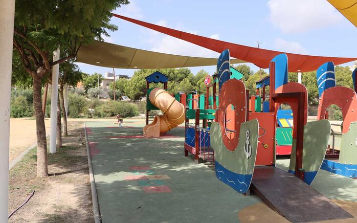Benidorm instalará nuevas zonas de sombra en los parques infantiles de la ciudad