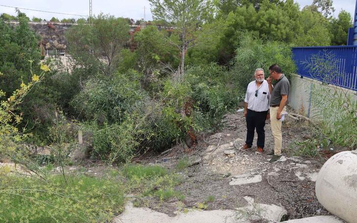 Benidorm pide a la CHJ poder limpiar el cauce de los barrancos ubicados en suelo no urbano dentro del término municipal
