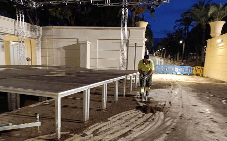 El último episodio de lluvias intensas en Benidorm se salda con hasta 25 litros por metro cuadrado y sin daños