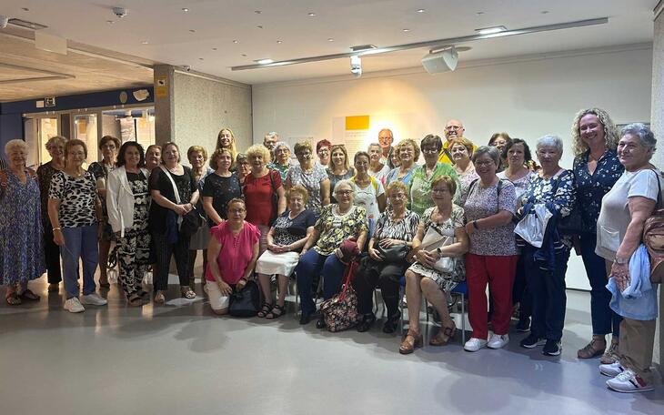 Visita de las amas de Casa de Alcàsser