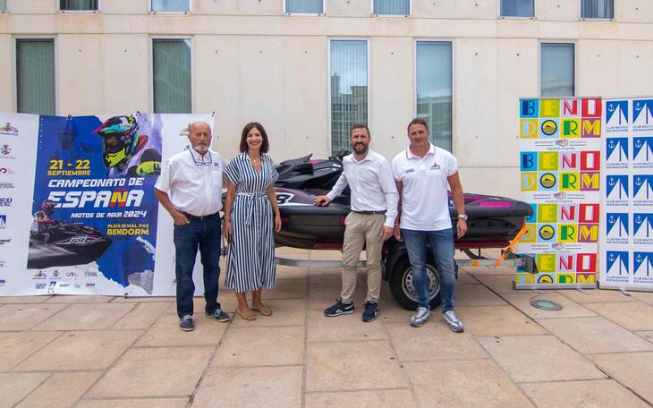 Benidorm, sede del Campeonato de España de motos acuáticas